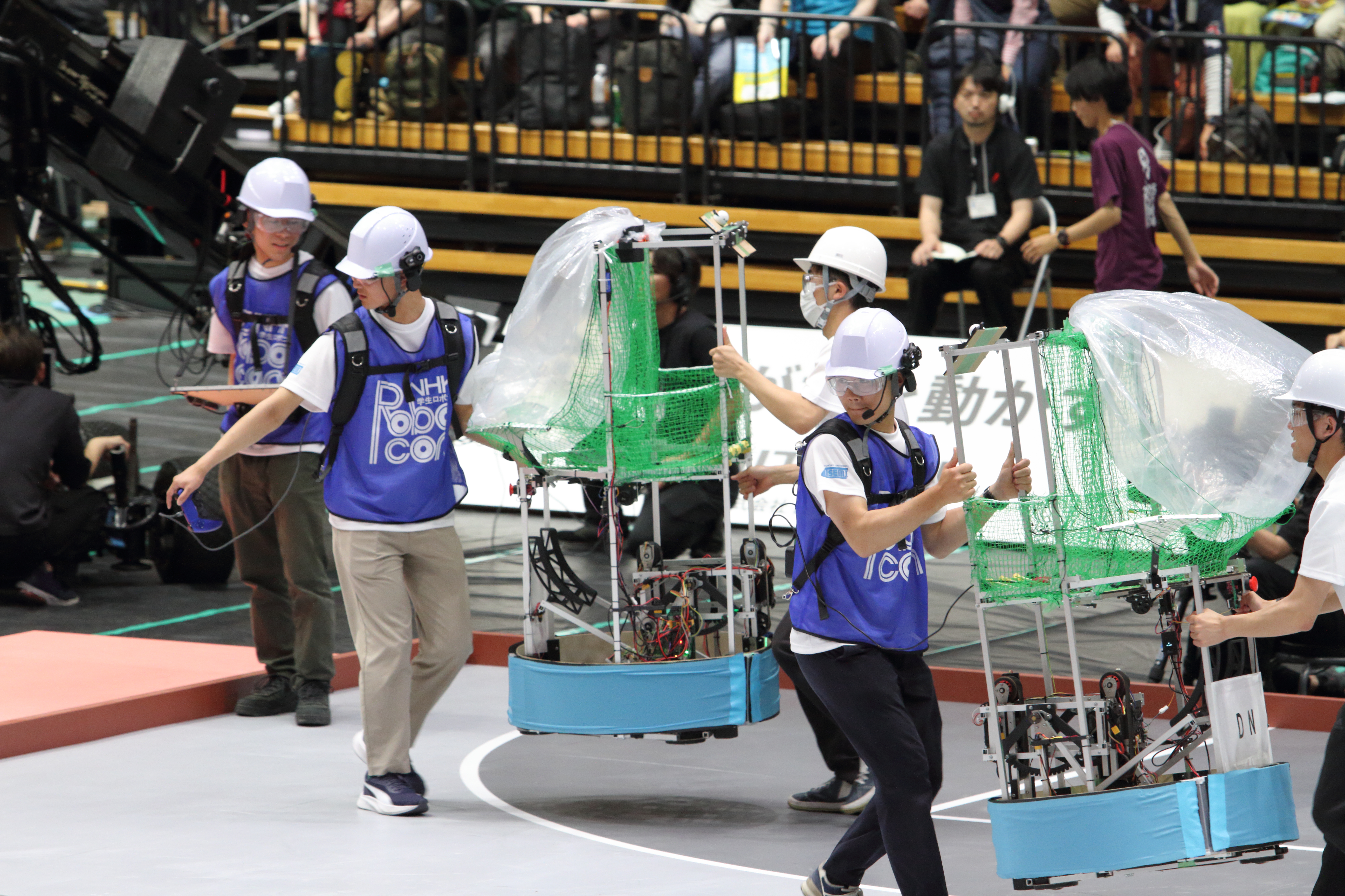 Carrying scene at NHK 2025